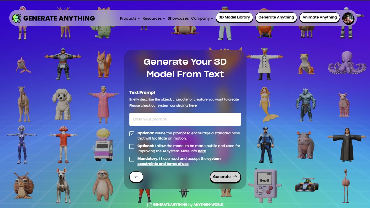 Generate Anything